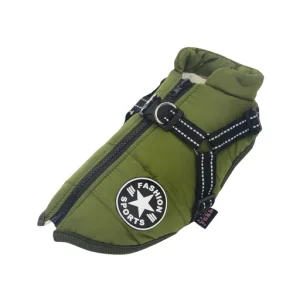 Pet Winter Jacket with Harness