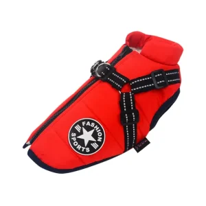 Pet Winter Jacket with Harness