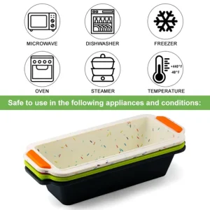 Rectangular Silicone Bread Pan Mold
