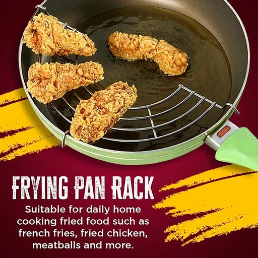 Semi Circular Frying Pan Rack