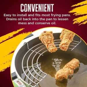 Semi Circular Frying Pan Rack