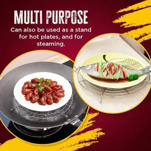 Semi Circular Frying Pan Rack