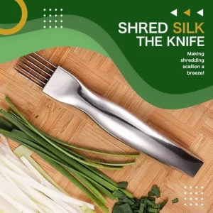 Shred Silk The Knife Vegetable Scallions Cutter Food Speedy Chopper