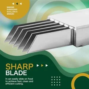 Shred Silk The Knife Vegetable Scallions Cutter Food Speedy Chopper