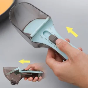 Multifunctional Adjustable Measuring Spoons with Scale