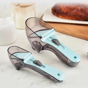 Multifunctional Adjustable Measuring Spoons with Scale
