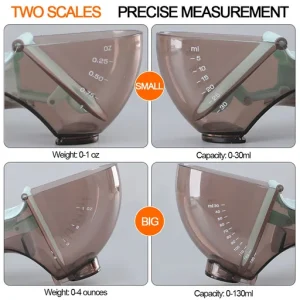 Multifunctional Adjustable Measuring Spoons with Scale