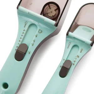 Multifunctional Adjustable Measuring Spoons with Scale