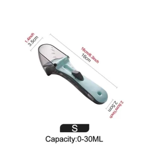 Multifunctional Adjustable Measuring Spoons with Scale