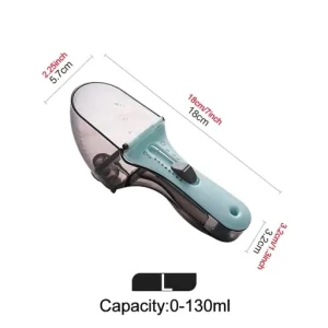 Multifunctional Adjustable Measuring Spoons with Scale