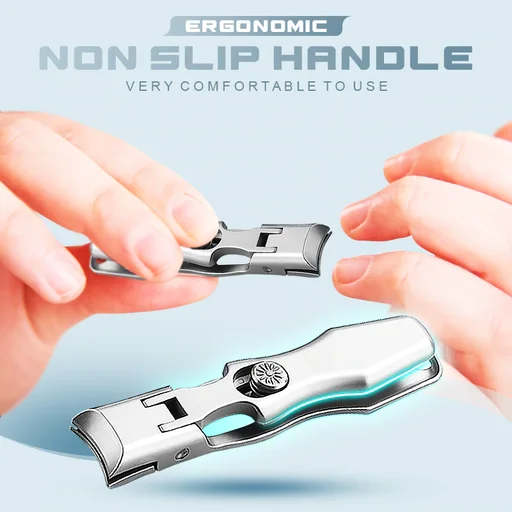 0.6in Wide Jaw Opening Nail Clippers for Thick Nails,Finger Nail