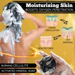 Volcanic Mud Coffee Slimming Body Soap