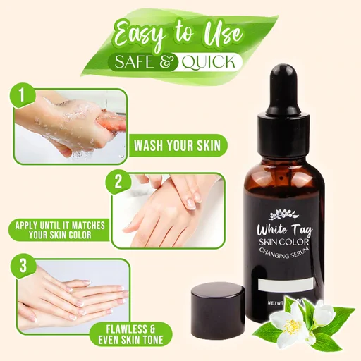 White Tag Skin Color Changing Serum