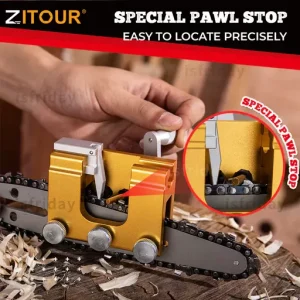 Chainsaw Chain Sharpening Jig