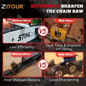 Chainsaw Chain Sharpening Jig