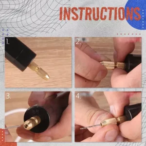 DIY Drilling Electric Tool Mini Electric Drill Set