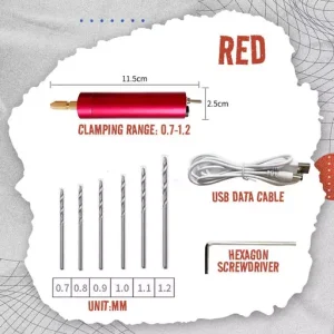 DIY Drilling Electric Tool Mini Electric Drill Set