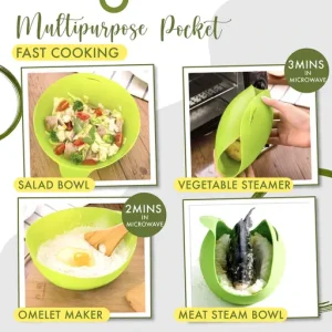Heat Resistant Foldable Cooking Pocket