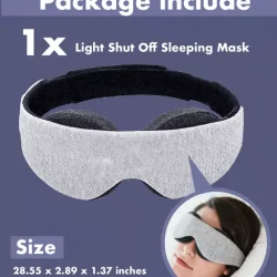 Light Shut Off Sleeping Mask