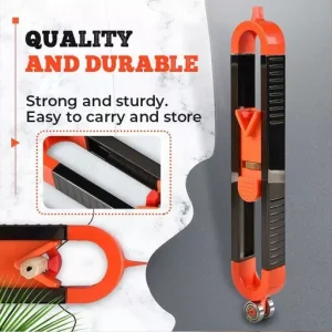 Profile Scribing Ruler Contour Gauge with Lock Adjustable Locking Precise Woodworking Measuring Gauge Measurement Tool