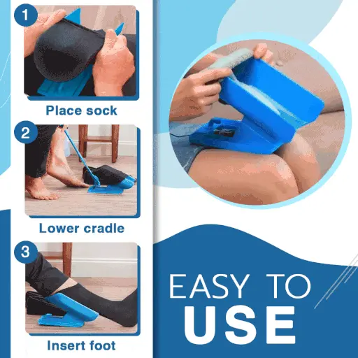 Sock Slider Easy On Easy Off Sock Aid Kit
