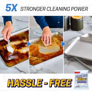 Grease Away Powder Cleaner, All-Purpose Magic Cleaning Powder