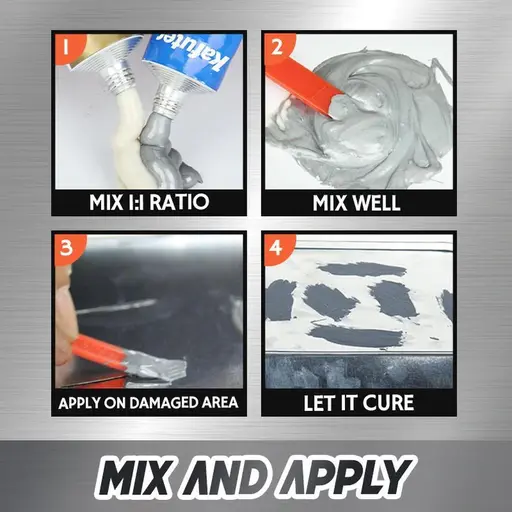 Permanent Metal Repair Paste