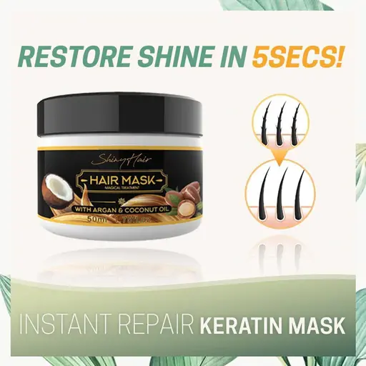 Shiny Hair Instant Keratin Hair Repair Mask