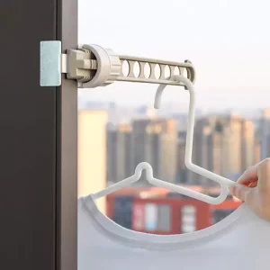 Outdoor Travel Portable Window Frame Clothes Hanger Portable Indoor Window Drying Rack Indoor Hanging Rack for Clothes