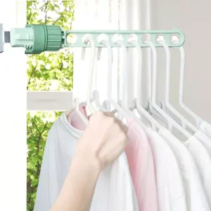 Outdoor Travel Portable Window Frame Clothes Hanger Portable Indoor Window Drying Rack Indoor Hanging Rack for Clothes