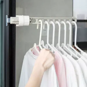 Outdoor Travel Portable Window Frame Clothes Hanger Portable Indoor Window Drying Rack Indoor Hanging Rack for Clothes