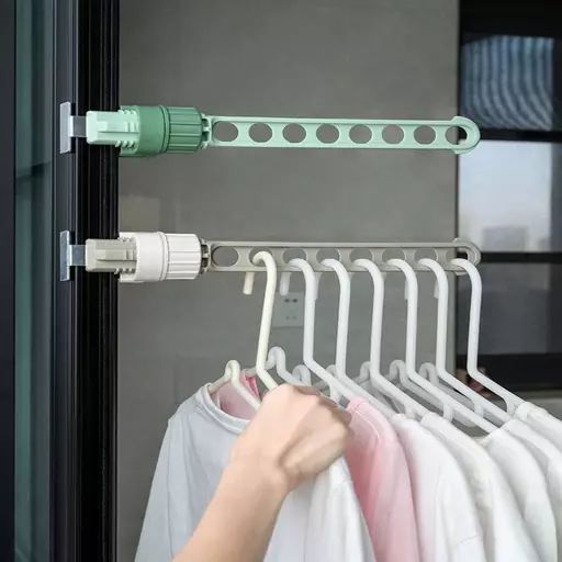 Window Frame Clothes Hanger