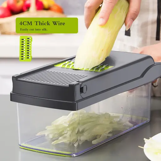 12 in 1 Vegetable Chopper, Multifunctional Vegetable Fruits Cutter