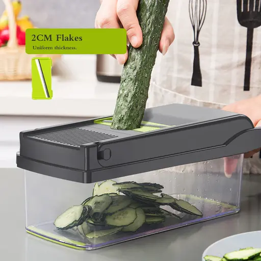 Vegetable Chopper Slicer 10-in-1 Chopper Vegetable Cutter CELLPAK