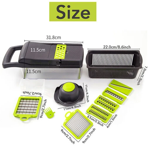 11 in 1 Vegetable Chopper Fruit Slicer – Bravo Goods