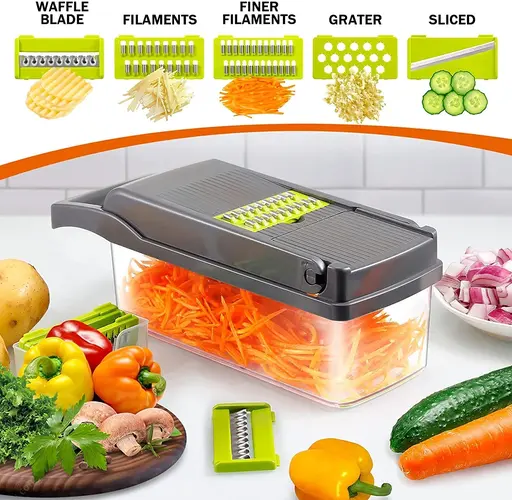 11 in1 Vegetable Chopper Cutter Chopper Multifunctional Veggie