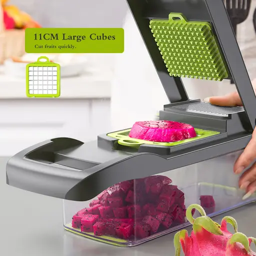 Vegetable Chopper Slicer 10-in-1 Chopper Vegetable Cutter CELLPAK