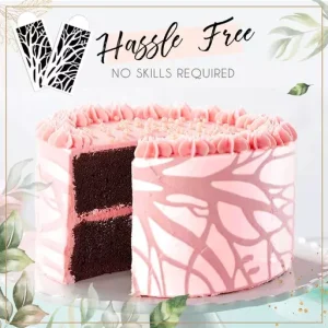 Cake Lace Decoration Stencil Set of 10