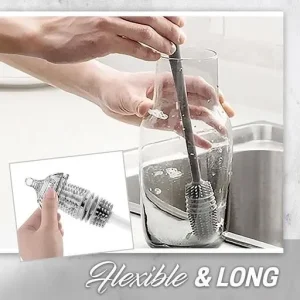 Easy Clean Silicone Cup Brush Cup Scrubber Glass Cleaner