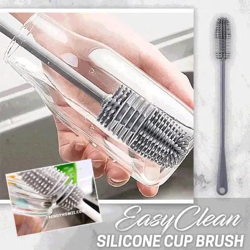 Easy Clean Silicone Cup Brush Cup Scrubber Glass Cleaner