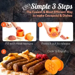 One Press Cevapcici Maker