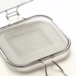 Portable Sandwich Roasting Rack Non-Stick Collapsible Rectangle Wire Rack