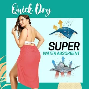 Summer Cover Up Towel Dress