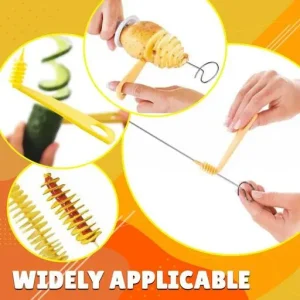Perfect Tornado Potato Spiral Cutter Slicer