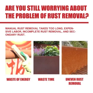 Water-Based Metal Rust Remover, Rust Conversion Agent Water-Based Primer