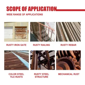 Water-Based Metal Rust Remover, Rust Conversion Agent Water-Based Primer