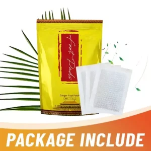 Anti Swelling Ginger Detoxing Patch