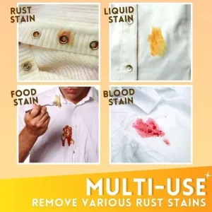 Multifunctional Clothing Rust Stain Yellow Remover Emergency Stain Rescue Stain Remover