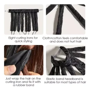 Octopus Heatless Curling Rod Headband Heatless Effortless Hair Curling Wrap