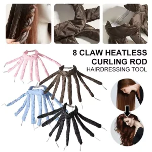 Octopus Heatless Curling Rod Headband Heatless Effortless Hair Curling Wrap